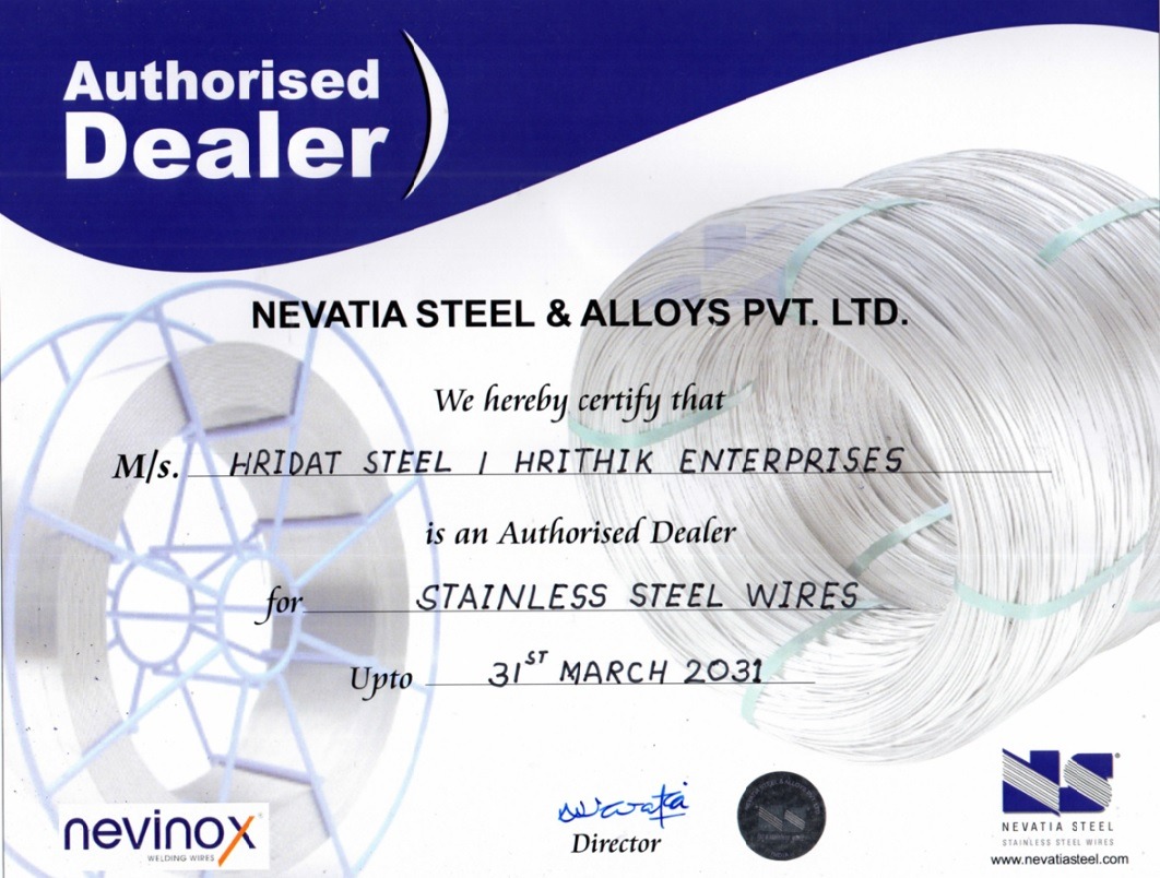 Nevatia Steel Authorized Dealer